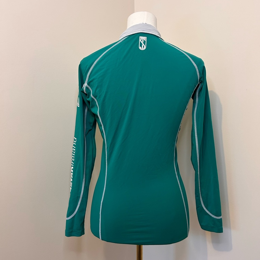 Tredstep Ireland Futura Long Sleeve Equestrian Sport Top 1/4 Zip Size XS (2-4) - Picture 4 of 9